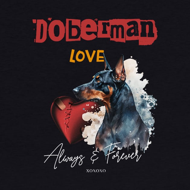 Doberman Love by SWITPaintMixers